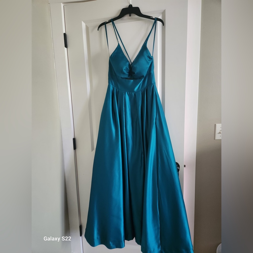 Blondie Nites Prom Dress, Size 3, Dark Green